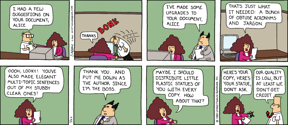 Dilbert Cartoon